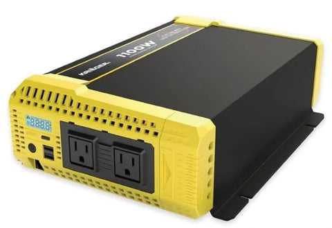 1100W Pure Sine Wave Inverter 12V DC to 120V AC
