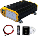 1100 Watt 12V Power Inverter Dual 110V AC
