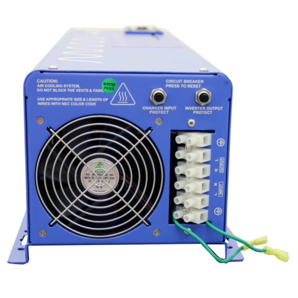 4000 Watt Pure Sine Inverter Charger 12Vdc to 120Vac - AIMS Power