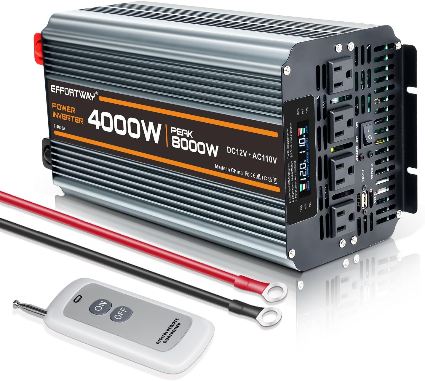 4000 Watt Power Inverter - Effortway