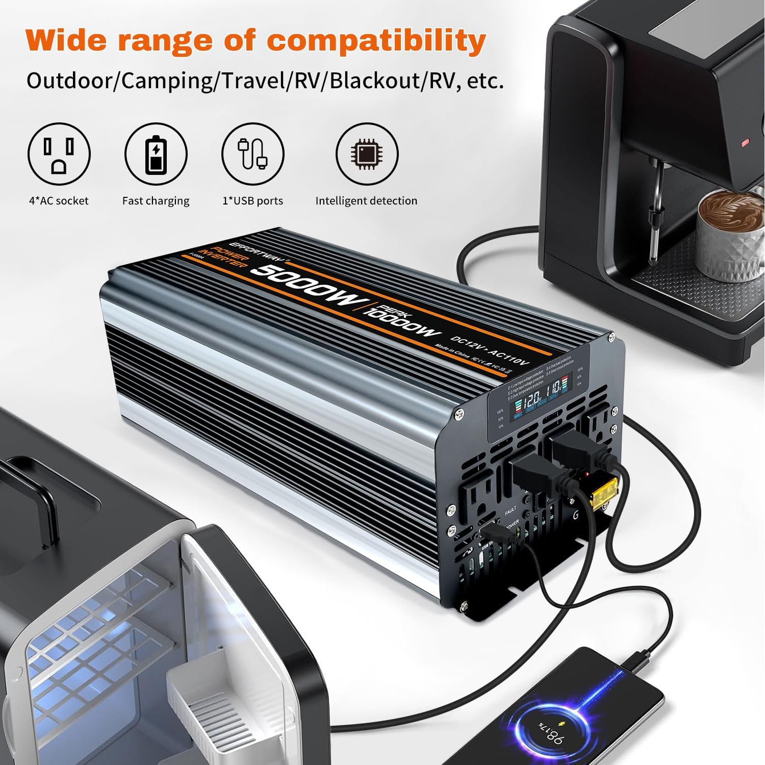 5000 Watt Power Inverter - Effortway